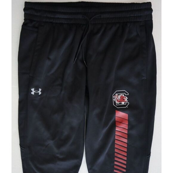Under Armour Men's Sz L Black USC Gamecocks Armour Fleece Collegiate Joggers - Picture 7 of 10